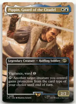Pippin, Guard of the Citadel (Borderless) #438 NM Lord of the Rings Magic MTG - Image 1