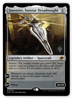 Dawnsire, Sunstar Dreadnought 238 Promo Pack: Edge of Eternities Normal NM - Image 1