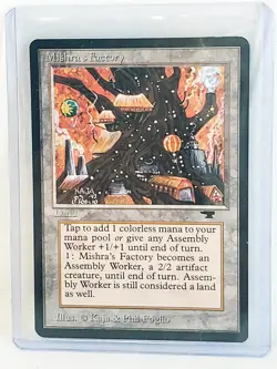 Mishra’s Factory (Autumn), Antiquities. MTG. NM. Land - Magic the Gathering - Image 1