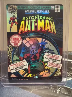 MTG The Astonishing Ant-Man Marvel Super Heroes 397 Foil Comic Mythic - Image 1