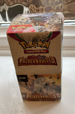 Pokemon TCG Scarlet & Violet Paldea Evolved Half Booster box - Sealed - Image 1