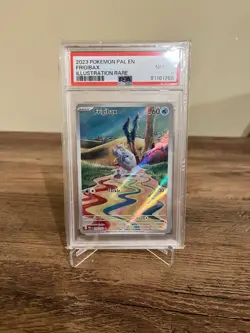 2023 Pokemon Paldea Evolved Frigibax 208/193 PE Illustration Rare Holo PSA 8 - Image 1