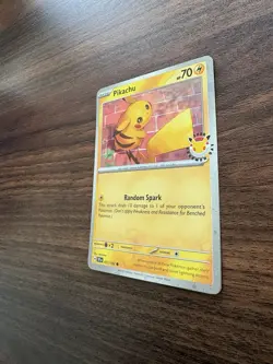 Pikachu Pokemon Day 2026 051/162 30th Anniversary Promo Pokemon TCG NM - Image 4