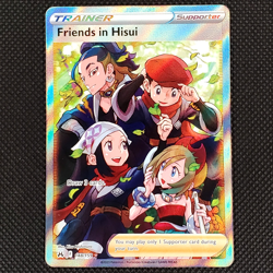 Friends in Hisui 148/159 Ultra Rare Crown Zenith Pokemon Near Mint - Image 1