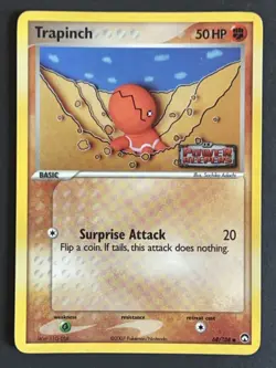 Pokemon TCG - Trapinch 68/108 - EX Power Keepers - Expansion Stamp Holo - MP - Image 1