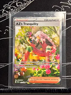 AZ's Tranquility Full Art Holo Ultra Rare Trainer-Supporter 120/086 English - Image 1