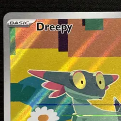 DREEPY 247/217 ILLUSTRATION RARE ASCENDED HEROES POKEMON:TCG HOLO NEAR MINT - M - Image 2