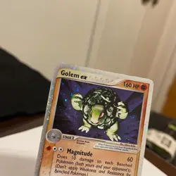 Golem ex SWIRL - 91/97 - Pokemon Dragon (2003) - Ultra Rare Holo - E-Reader - NM - Image 4