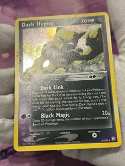 Pokemon TCG Dark Hypno 6/109 Team Rocket Returns Holo Moderately Played - Image 4