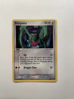 Pokemon Rayquaza 3/17 POP Series 1 Rare LP/MP - Image 1