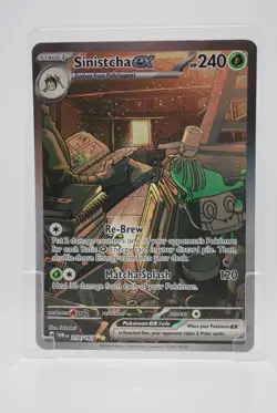 POKEMON TWILIGHT MASQUERADE SINISTCHA EX # 210 / 167 NM - Image 1