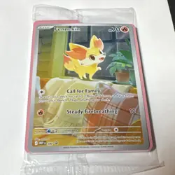 Pokemon TCG Fennekin Promo Holo 080 - ME: Mega Evolution Promo Eng 2026 70HP - Image 1