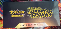 Pokemon TCG Scarlet & Violet Surging Sparks Elite Trainer Box ETB Sealed - Image 2