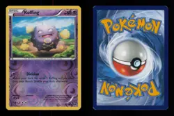 REVERSE HOLO KOFFING COMMON 27/124 LP POKEMON - Image 3