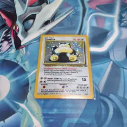 Pokemon TCG Jungle Snorlax 11/64 Holo Rare 90 HP English 1999 Unlimited WotC - Image 1