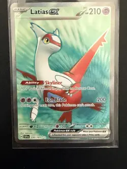 Pokemon Latias ex 220/191 SV08: Surging Sparks Full Art Ultra Rare Holo NM - Image 1