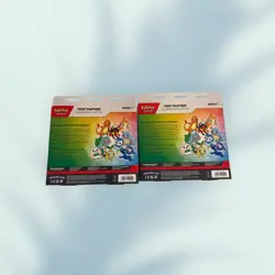 2Pokemon TCG First Partner Pack Illustration Collection Series 1 3 Packs English - Image 2