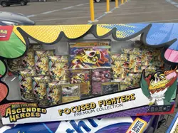 IN HAND-Pokemon Ascended Heroes Focused Fighters Premium Collection - Sam's Club - Image 4