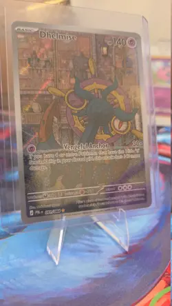 Pokemon Dhelmise 91/84 Pitch Black Illustration Rare NM Near Mint TCG - Image 1