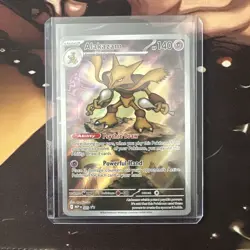 Pokemon MEP 009 - Black Star Promo Alakazam Full Art - Image 1