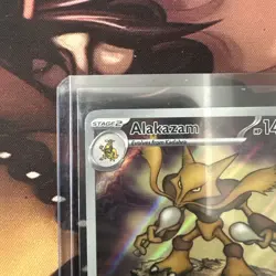 Pokemon MEP 009 - Black Star Promo Alakazam Full Art - Image 2