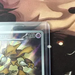Pokemon MEP 009 - Black Star Promo Alakazam Full Art - Image 3