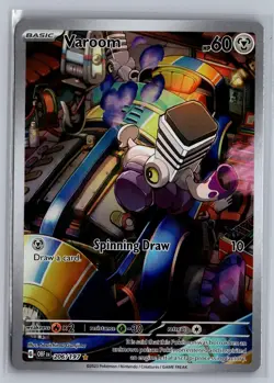 Varoom 206/197 Illustration Rare Obsidian Flames Pokemon Holo Near Mint - Image 1