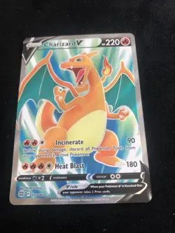 Pokemon TCG Charizard V Full Art Ultra Rare Brilliant Stars 153/172 - Image 2