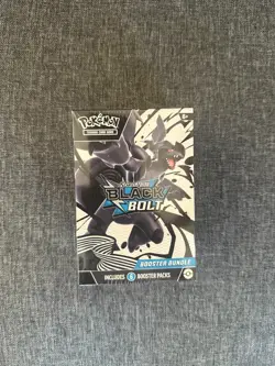 Pokemon TCG: Scarlet & Violet Black Bolt Booster Bundle - Factory Sealed. - Image 1