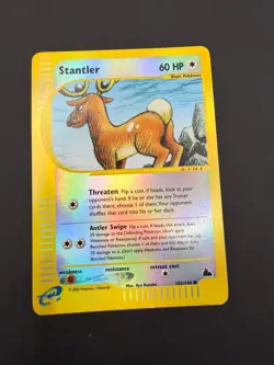 Stantler 102/144 Skyridge Reverse Holo NM Pokemon TCG - Image 1