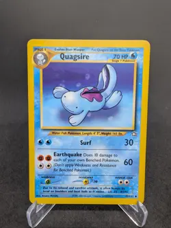 Quagsire 45/111 Neo Genesis Pokemon Unlimited LP/MP+ - Image 1