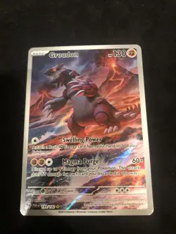 Pokemon TCG Groudon Paradox Rift 199/182 - Image 1