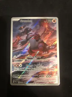 Pokemon TCG Groudon Paradox Rift 199/182 - Image 2
