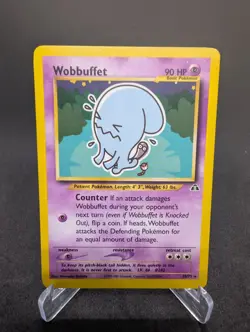 Pokemon Wobbuffet 35/75 N2 Neo Discovery Unlimited LP - Image 1