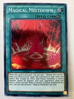 Yugioh Magical Meltdown SHVA-EN042 Super Rare 1st Edition Yugioh - Image 1