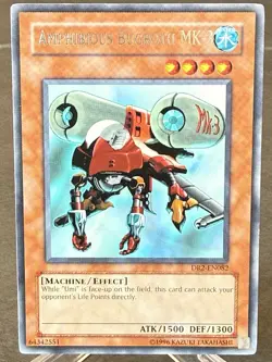 2005 Yu-Gi-Oh! Amphibious Bugroth MK-3 DR2-EN082 Dark Revelation Vol 2 Rare - Image 1