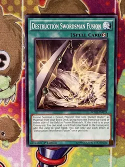 Yugioh Destruction Swordsman Fusion BOSH-EN059 Single - Image 1