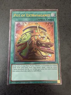 Pot of Extravagance UP01-EN005 Ultimate Tournament Pack Ultimate Rare Yu-Gi-Oh! - Image 1