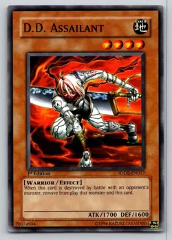 D.D. Assailant SDDE-EN017 SD: The Dark Emperor Yu-Gi-Oh 1st Edition NM - Image 1