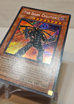 The Dark Creator PTDN-EN017 Secret Rare 1st Edition Yugioh 1918 - Image 2