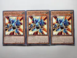 3 x Delta The Magnet Warrior MZMU-EN085 Rare 1st Edition YuGiOh Playset NM - Image 1