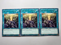 3 x Banishment of the Darklords MZMU-EN112 Rare 1st Edition YuGiOh Playset NM - Image 1