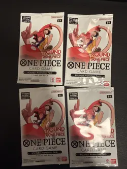 One Piece x Round1 Round One Piece Promo Pack USA English Sealed IN HAND - Image 1
