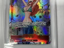 2024 One Piece MANGA NAMI #OP01-016 PRB01 The Best Alt Art Japanese PSA 10 - Image 3