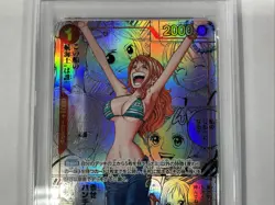 2024 One Piece MANGA NAMI #OP01-016 PRB01 The Best Alt Art Japanese PSA 10 - Image 5