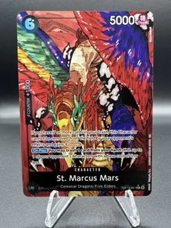 One Piece TCG St. Marcus Mars OP13-091 Alt Art NM English - Image 1