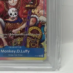 2024 One Piece Monkey D. Luffy Convention Exclusive PROMO P-043 PSA 10 - Image 4