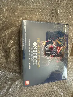 Bandai One Piece CCG Pillars of Strength Booster Box 24 Packs Factory Sealed New 810059780514 - Image 1