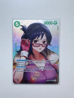 One Piece Tashigi OP14-029 OP-16 SP Rare Alt Art OP16 the time of battle - Image 1