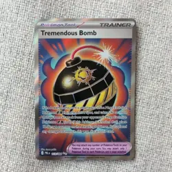 Tremendous Bomb 113/084 - Ultra Rare - Pitch Black - Pokemon TCG - Image 1